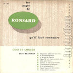 [Pochette de Ronsard : Odes et amours]