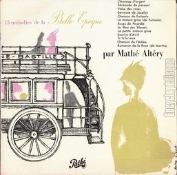 [Pochette de 13 mlodies de la Belle poque]