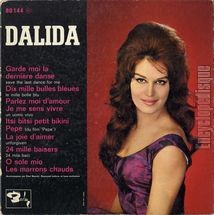 [Pochette de Garde-moi la dernire danse (DALIDA)]