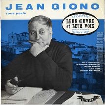 [Pochette de Jean Giono vous parle]