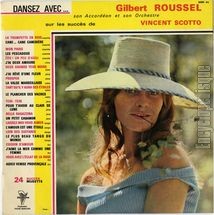 [Pochette de Dansez avec Gilbert Roussel sur les succs de Vincent Scotto]