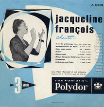 [Pochette de Jacqueline Franois chante… - 3me srie -]