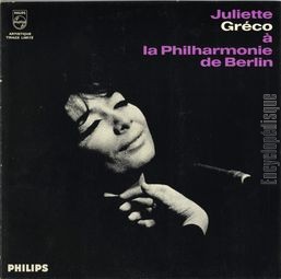 [Pochette de Juliette Grco  la Philharmonie de Berlin]