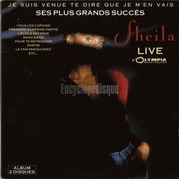 [Pochette de Je suis venue te dire que je m’en vais]