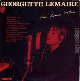 [Pochette de Mon premier 33 tours (Georgette LEMAIRE)]