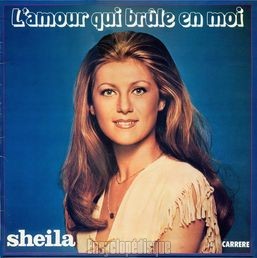 [Pochette de L’amour qui brle en moi (SHEILA)]