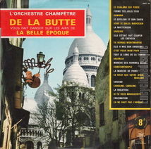 [Pochette de L’orchestre champtre de la Butte vous fait danser sur les airs de la Belle poque]