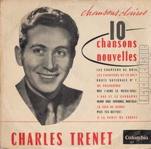 [Pochette de Chansons claires - 10 chansons nouvelles (Charles TRENET)]