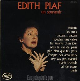 [Pochette de dith Piaf, un souvenir]