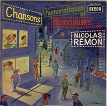 [Pochette de Chansons humoristiques et licensieuses]