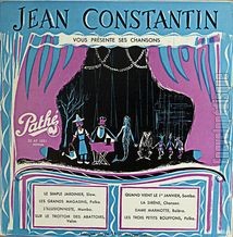 [Pochette de Jean Constantin vous prsente ses chansons]