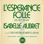 [Pochette de L’esprance folle (Isabelle AUBRET)]