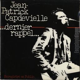 [Pochette de Dernier rappel (enregistr en public)]