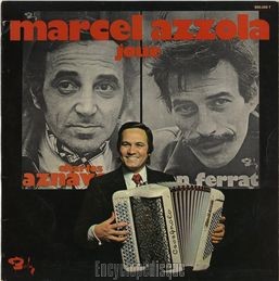 [Pochette de Marcel Azzola joue Charles Aznavour et Jean Ferrat]