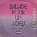 [Pochette de Ballade pour un adieu]