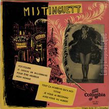 [Pochette de Mistinguett]