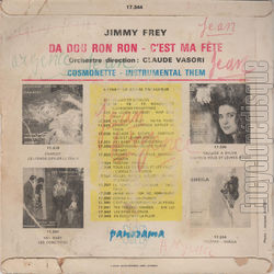 [Pochette de Da dou ron ron (Jimmy FREY) - verso]