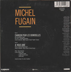 [Pochette de Chanson pour les demoiselles (Michel FUGAIN) - verso]