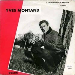 [Pochette de Le chef d’orchestre est amoureux (Yves MONTAND)]