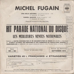 [Pochette de Una bella historia (Michel FUGAIN ET LE BIG BAZAR) - verso]