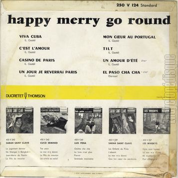 [Pochette de Happy merry go round (Loulou GAST) - verso]