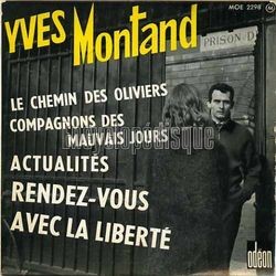 [Pochette de Le chemin des oliviers (Yves MONTAND)]