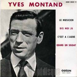 [Pochette de Le musicien (Yves MONTAND)]