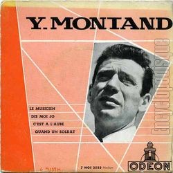 [Pochette de Le musicien (Yves MONTAND)]