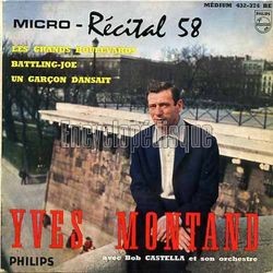 [Pochette de Les grands boulevards (Yves MONTAND)]