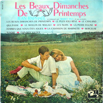 [Pochette de Les beaux dimanches de printemps (Jean RAPHAL)]