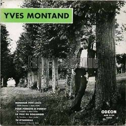 [Pochette de Monsieur Petit Louis (Yves MONTAND)]