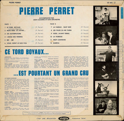 [Pochette de Le Tord-Boyaux (Pierre PERRET) - verso]