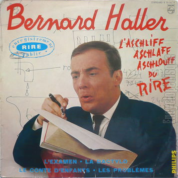 [Pochette de L’aschlife aschlaff aschlouff du rire (Bernard HALLER)]