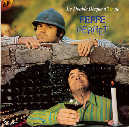 [Pochette de La double disque d’or (Pierre PERRET)]