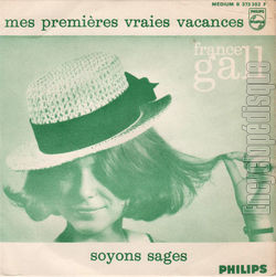 [Pochette de Mes premires vraies vacances (France GALL)]