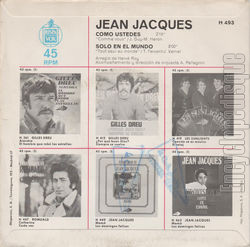 [Pochette de Tout seul au monde (JEAN-JACQUES) - verso]