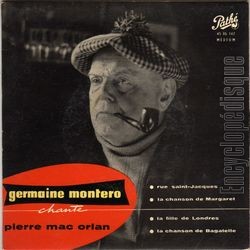 [Pochette de Chante Pierre Mac Orlan (Germaine MONTERO)]