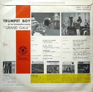 [Pochette de Grand gala (TRUMPET BOY) - verso]