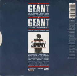 [Pochette de Gant (Renaud HANTSON) - verso]