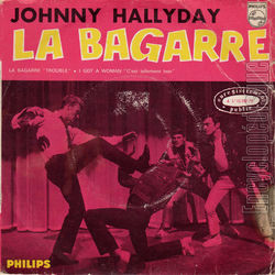 [Pochette de La bagarre (Johnny HALLYDAY)]