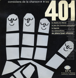 [Pochette de Comdiens de la chanson (Les 401)]