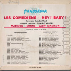 [Pochette de Les comdiens (Raymond FALGAYRAC) - verso]