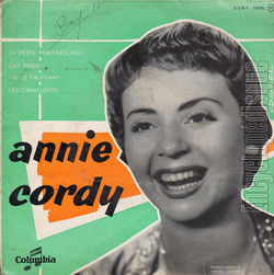 [Pochette de La petite martiniquaise (Annie CORDY)]