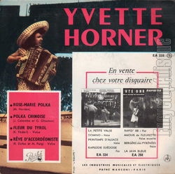 [Pochette de Rose-Marie Polka (Yvette HORNER) - verso]