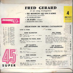 [Pochette de Du moment qu’on s’aime (Fred GRARD) - verso]