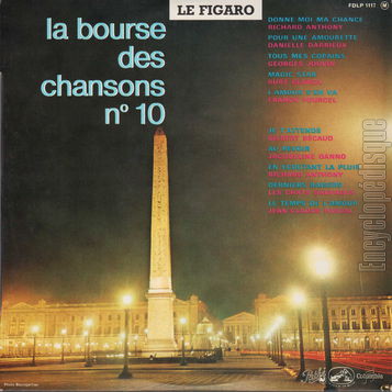 [Pochette de La bourse des chansons n 10 (La BOURSE DES CHANSONS)]