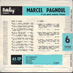 [Pochette de 06 - Les patineurs (Marcel PAGNOUL) - verso]