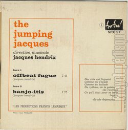 [Pochette de Offbeat fugue (The JUMPING JACQUES) - verso]