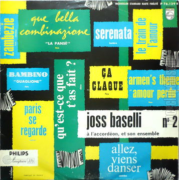 [Pochette de n 2 - Bambino, Zambezie, Serenata… (Joss BASELLI)]