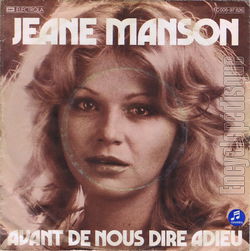 [Pochette de Avant de nous dire adieu (Jeane MANSON)]